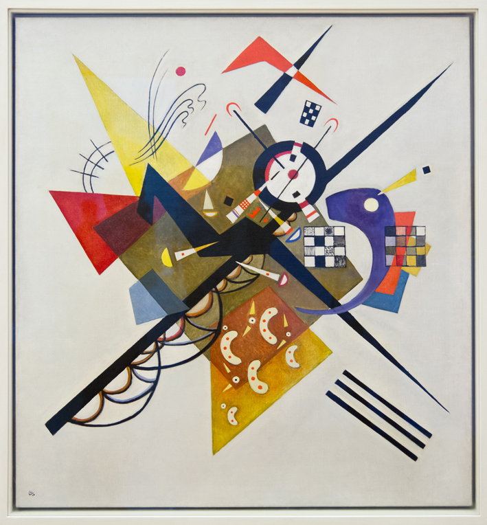  瓦西里·康丁斯基 wassily kandinsky ——白色之上第二号